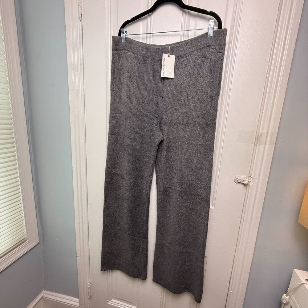 Barefoot Dreams Cozychic Lite Ribbed Pocket Pant Womens XLT Anchor Grey NWT